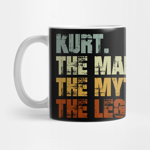 KURT The Man The Myth The Legend by designbym